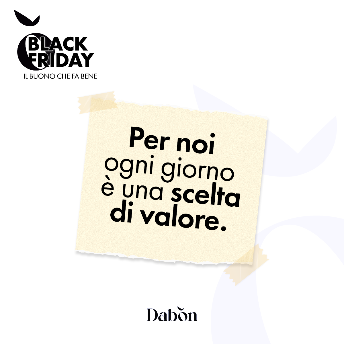 Il Black Friday secondo Dabòn