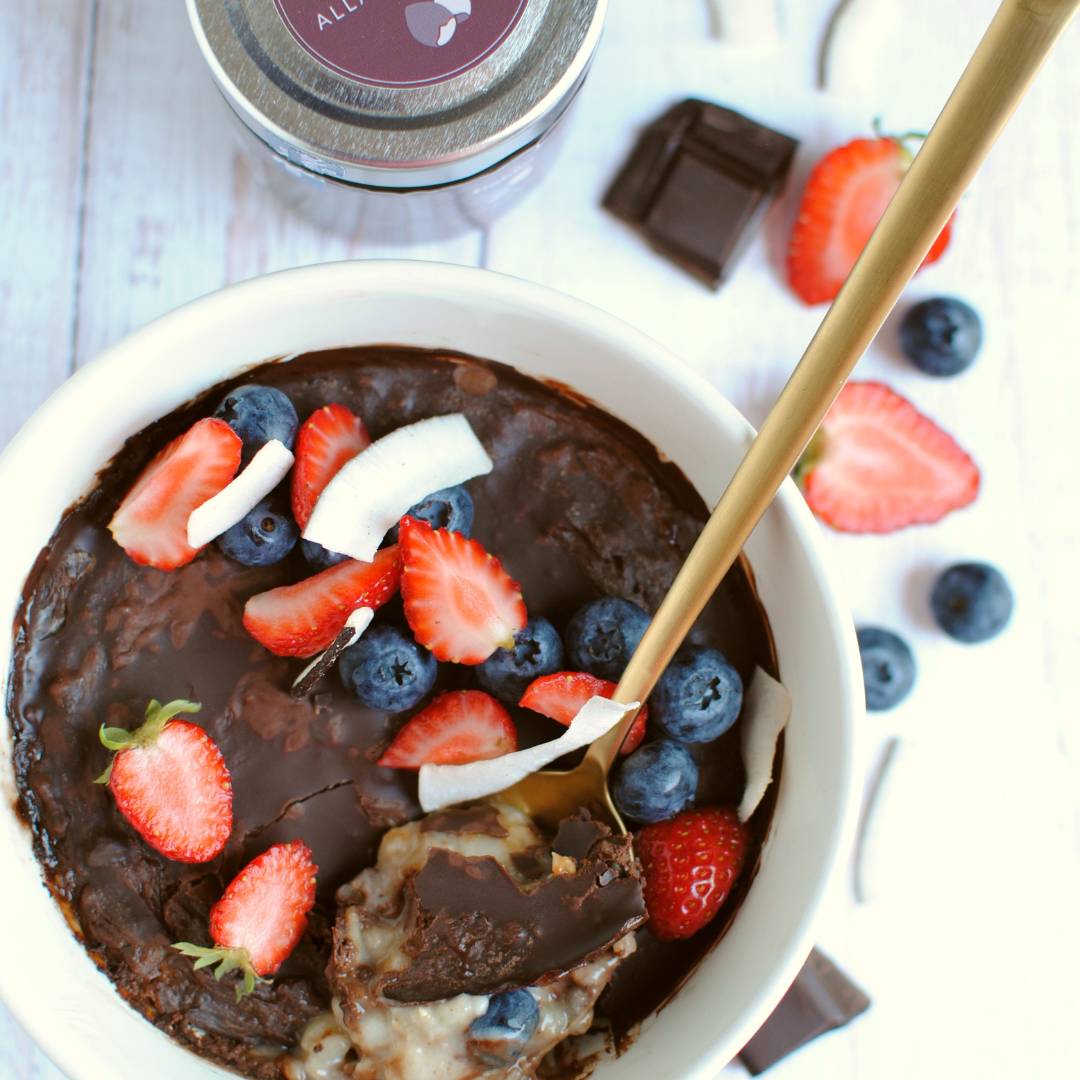 Frozen Porridge alla Banana e Cioccolato 💖