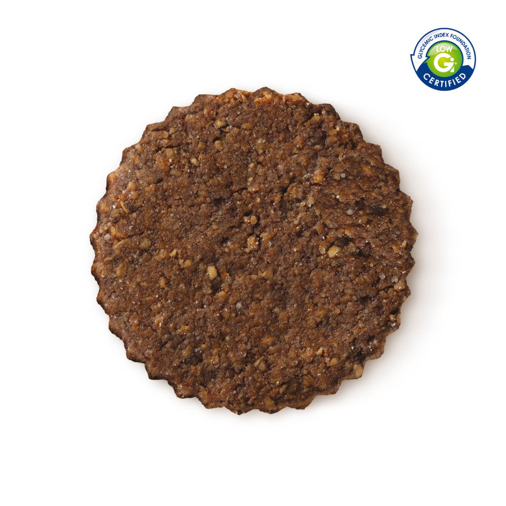 Biscotti per colazione a basso indice glicemico. Biscotti morbidi integrali al cioccolato e peperoncino.