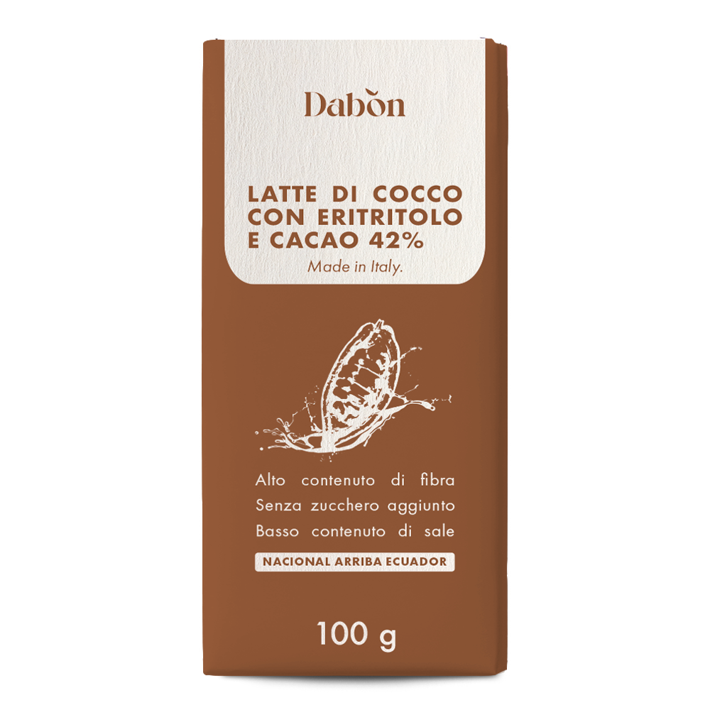 Tavoletta Cacao al Latte di Cocco